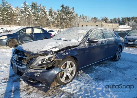 2014 Mercedes-Benz S 550 4Matic z USA, uszkodzony, nr VIN WDDUG8FB4EA060567